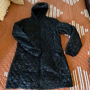 Black north face puffer
